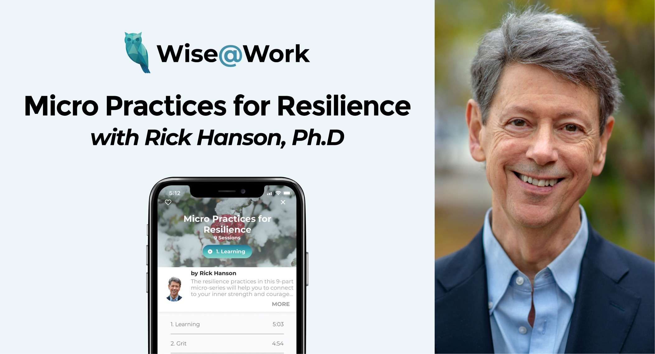 Rick Hanson on the Wise@Work App